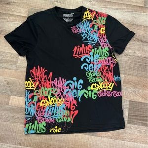 Eleven Paris Peanuts Graffiti T shirt